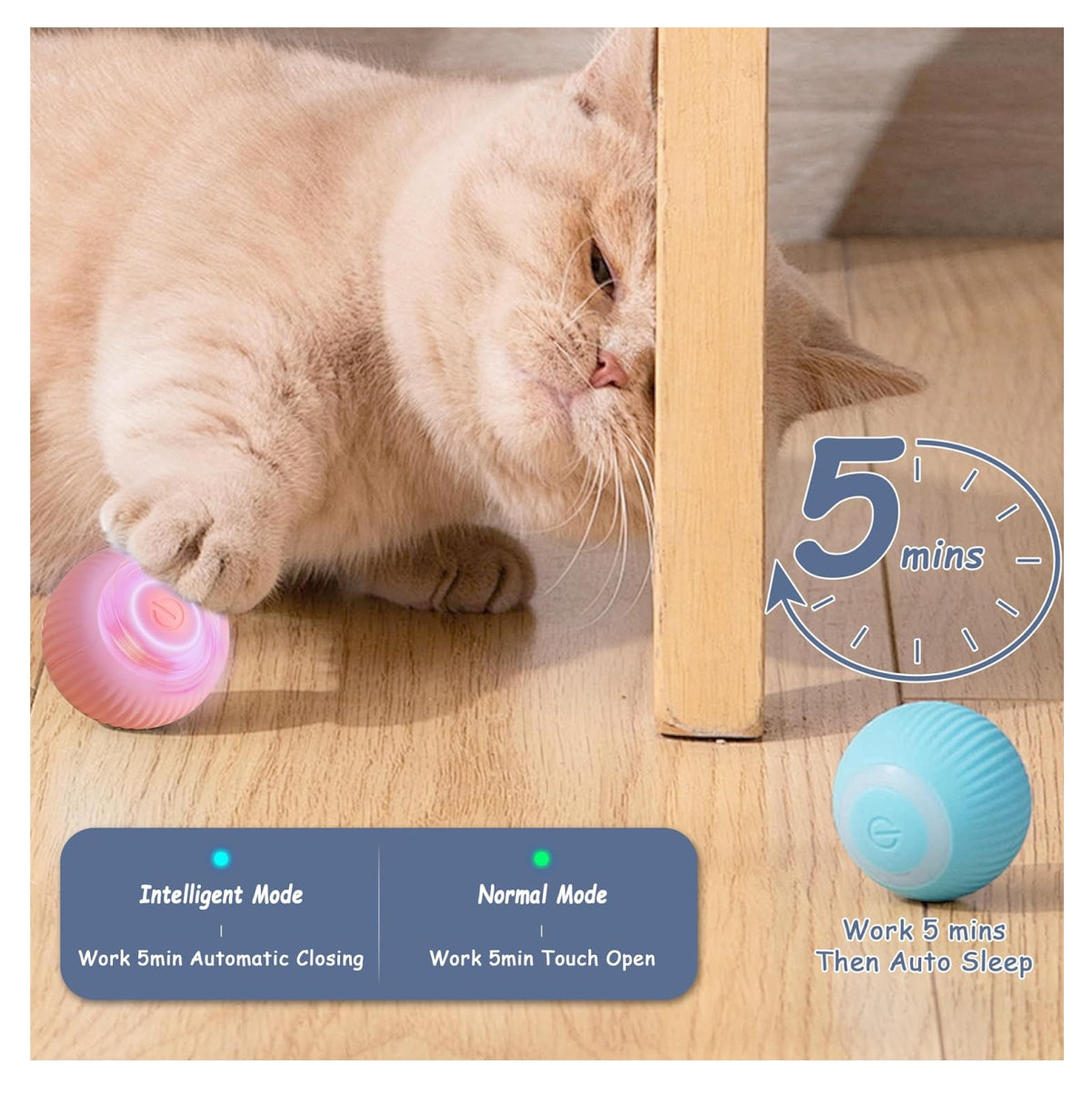 Pelota interactiva Juguete Gato Perro