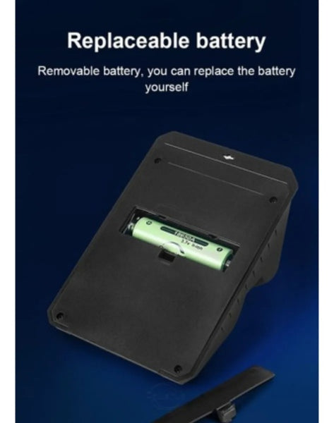 Lampara mata moscos con panel solar