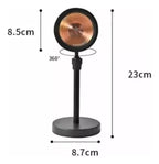 LAMPARA LED PROYECTORA REDONDA