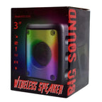 PARLANTE  PORTATIL 3 LUCES LED KTS 1576