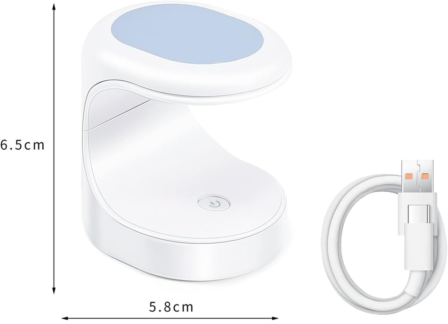 Mini Lampara De Uñas Portátil