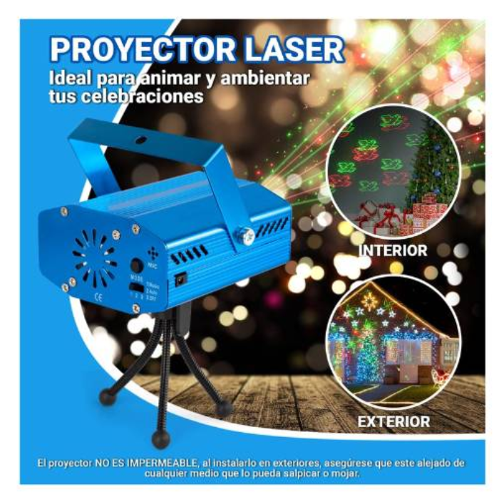 Mini proyector LED portátil Proyector