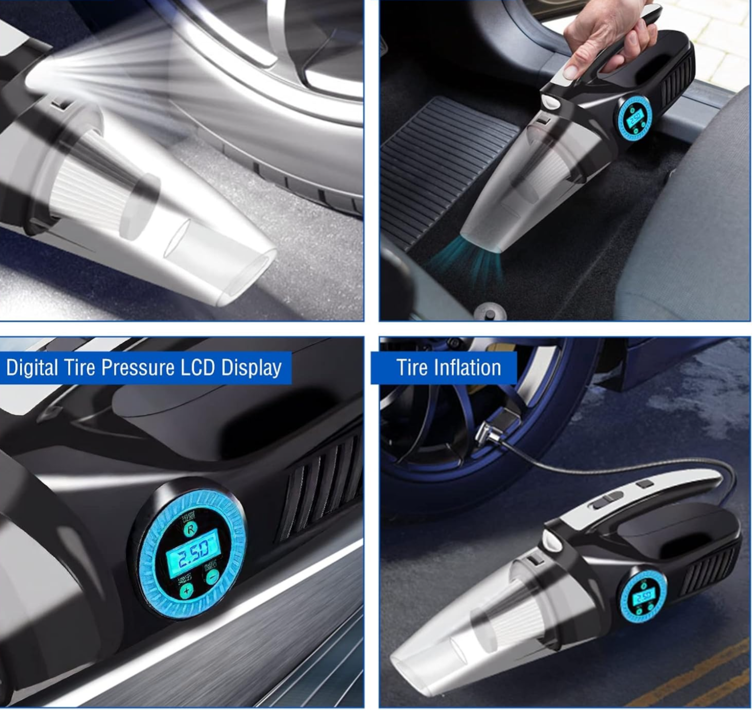 Aspiradora portatil para automovil