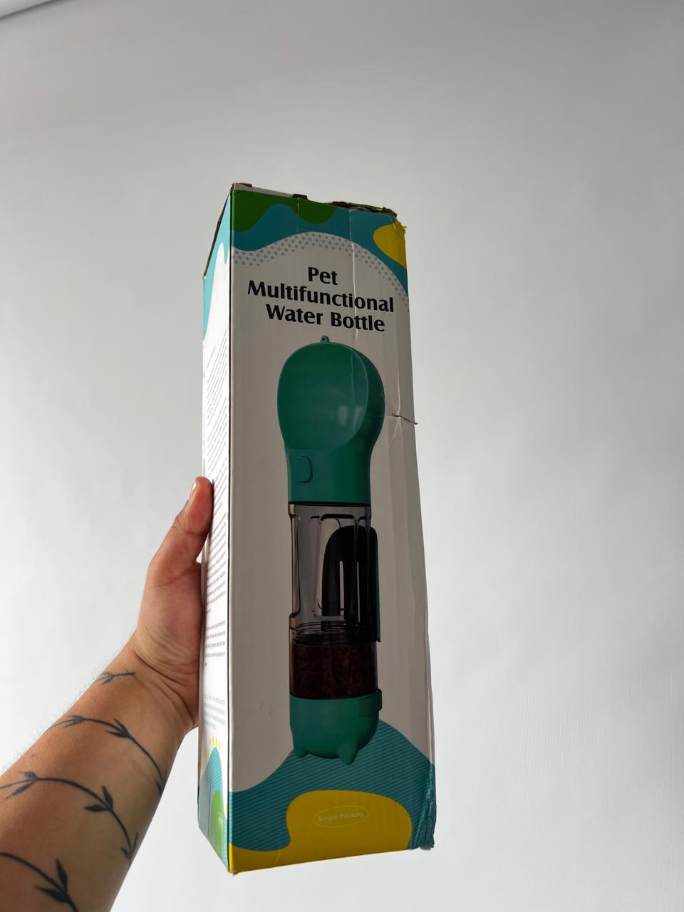 Dispensador de agua y comida perro