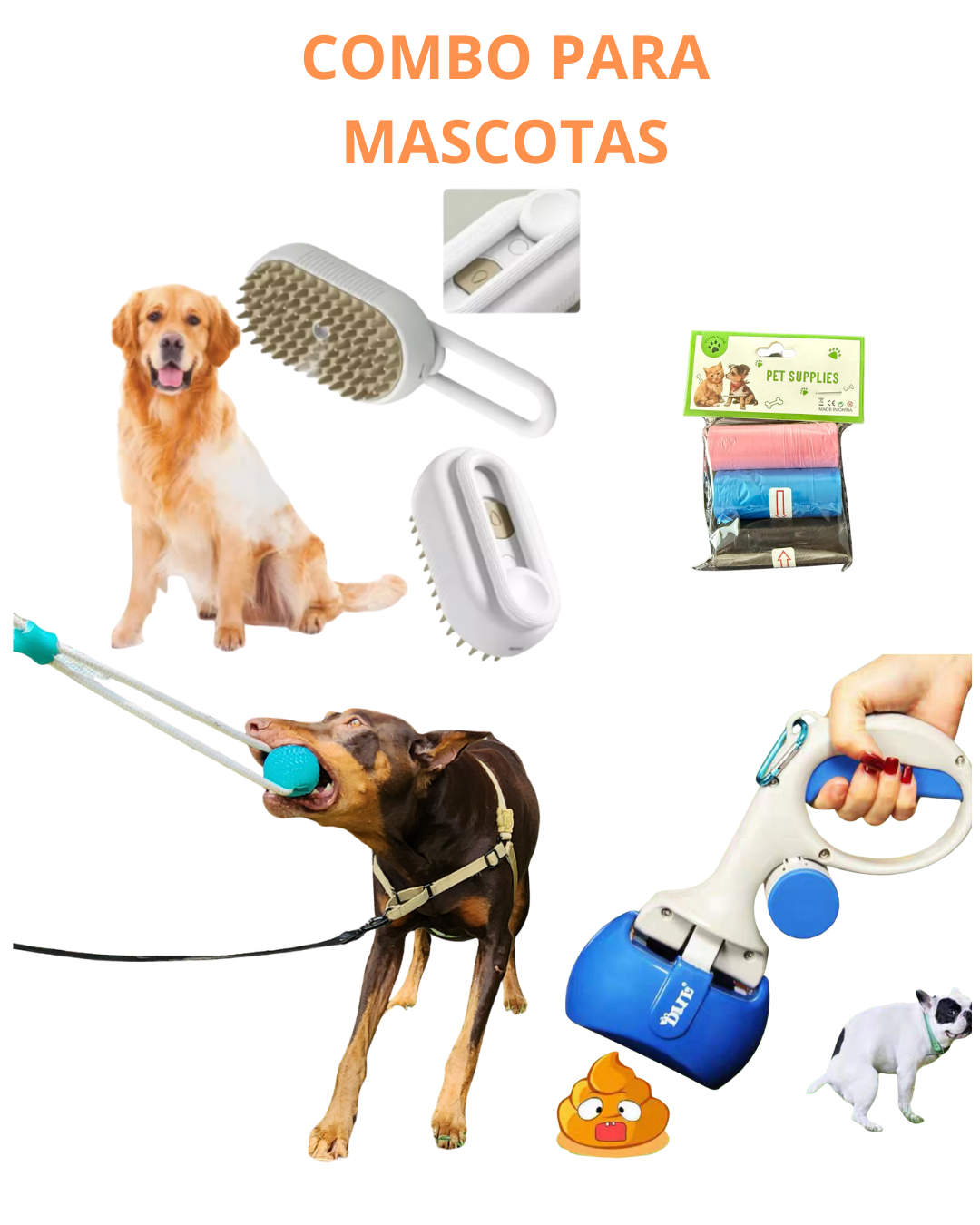COMBO PARA MASCOTAS