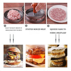 Molde Prensa Para Carne Hamburguesa